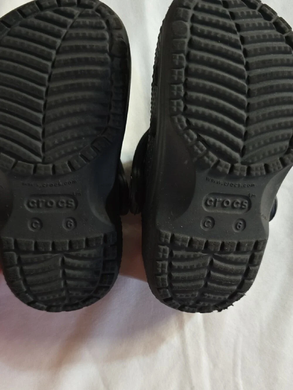 CROCS Kids Black Classic Clog Sandals